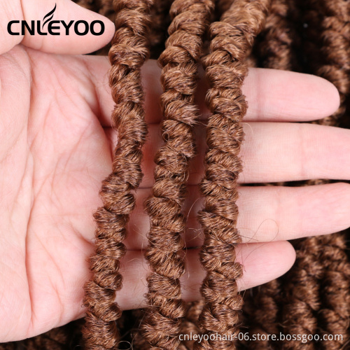 Special offer wholesale high quality 12 inch synthetic fiber brown curly crochet braid wig